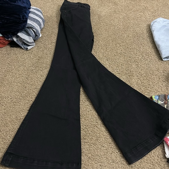 flared black jeans - Picture 2 of 2